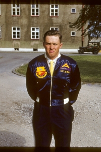 1957 army dad blue jacket